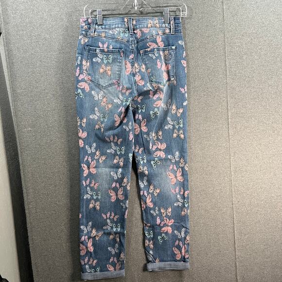 Laurie Felt Daisy Denim Regular Relaxed Boyfriend Straight Medium, Reg 0 - Picture 2 of 13